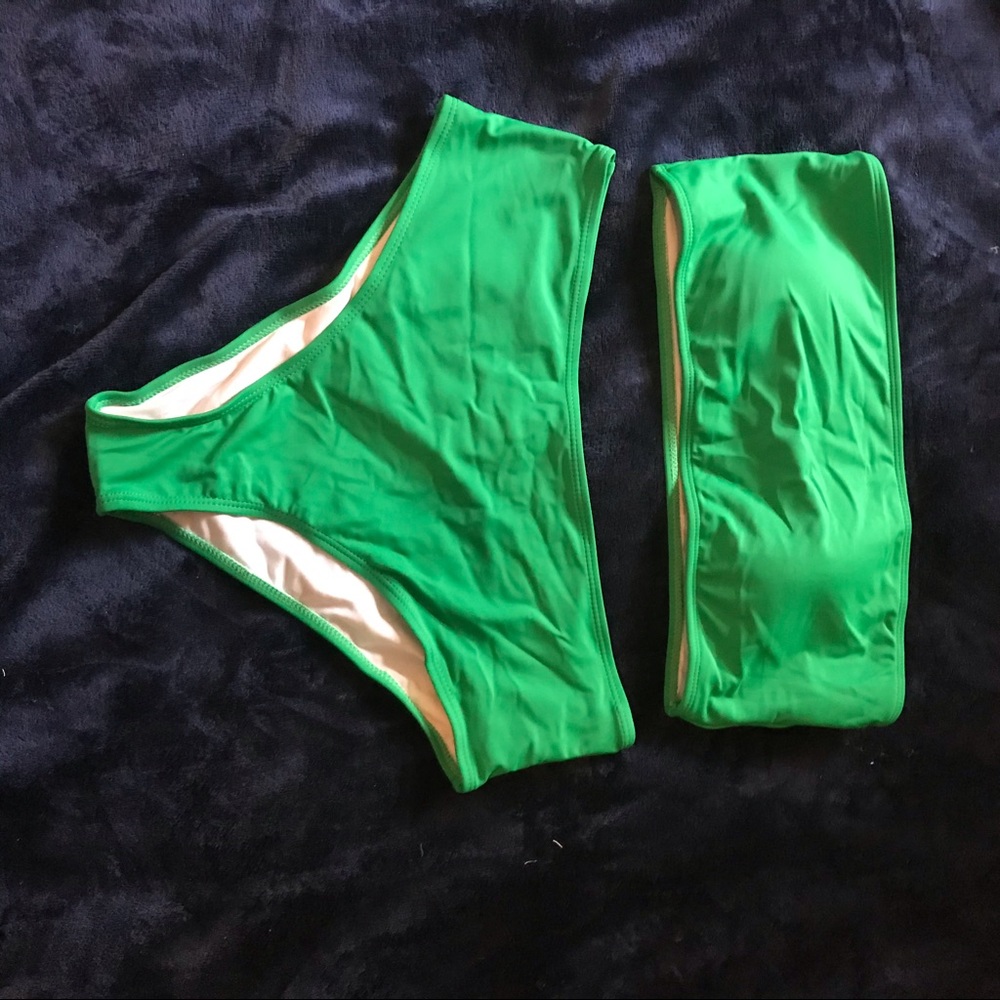 Shein three piece bandeau swimsuit New!!